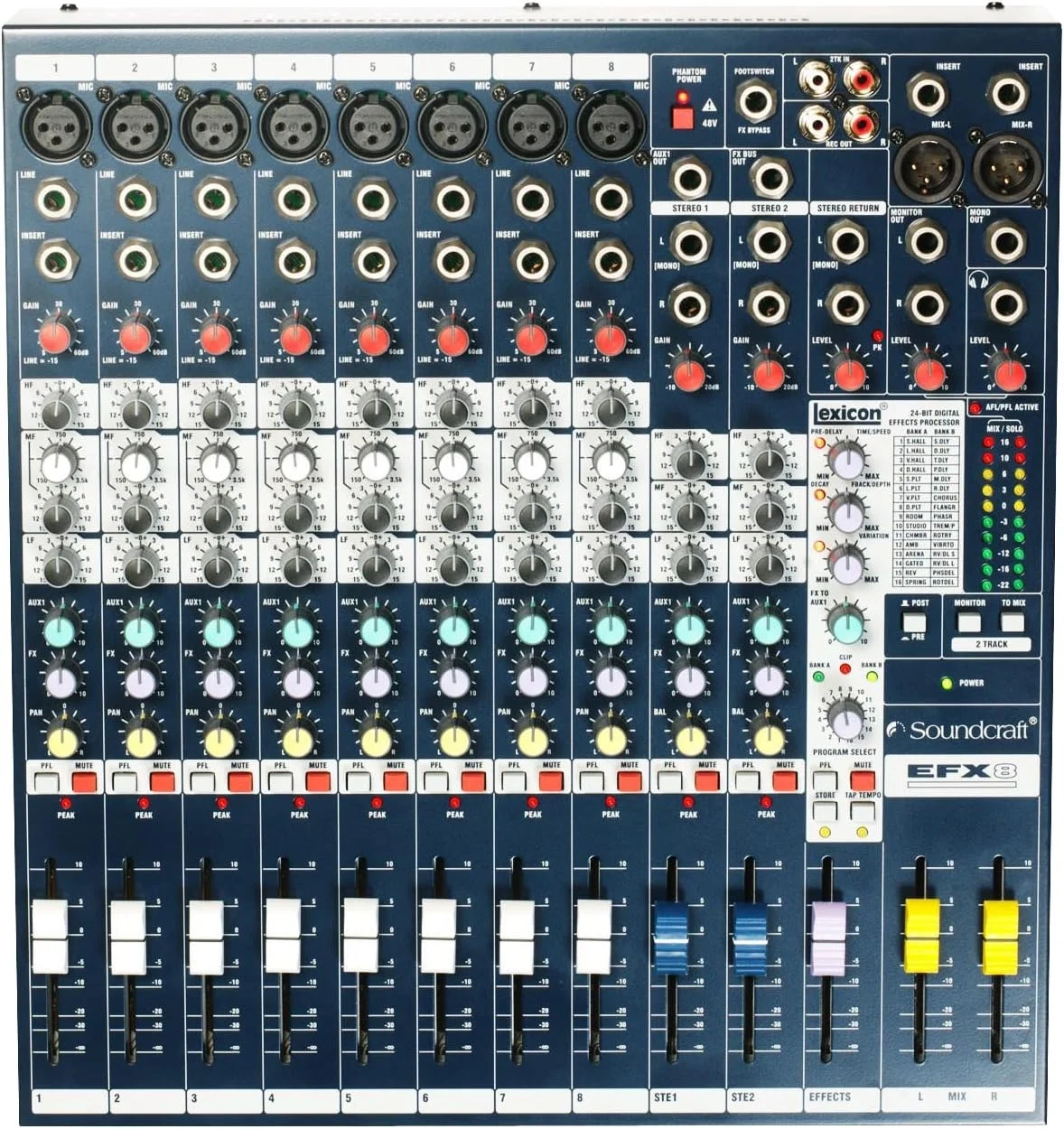 Soundcraft EFX-8 8-Kanal Analog Mikser
