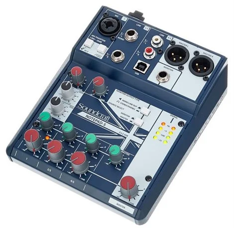 Soundcraft Notepad-5 3-kanal Analog Mikser