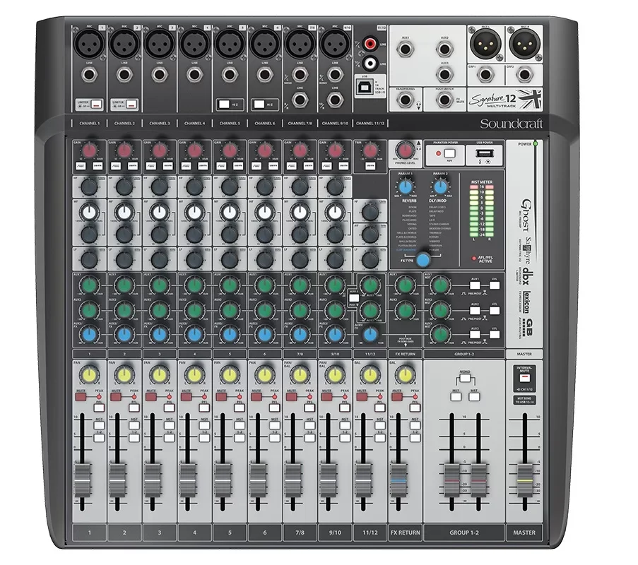 Soundcraft Signature-12 MTK *** üretimdem kalktı ***