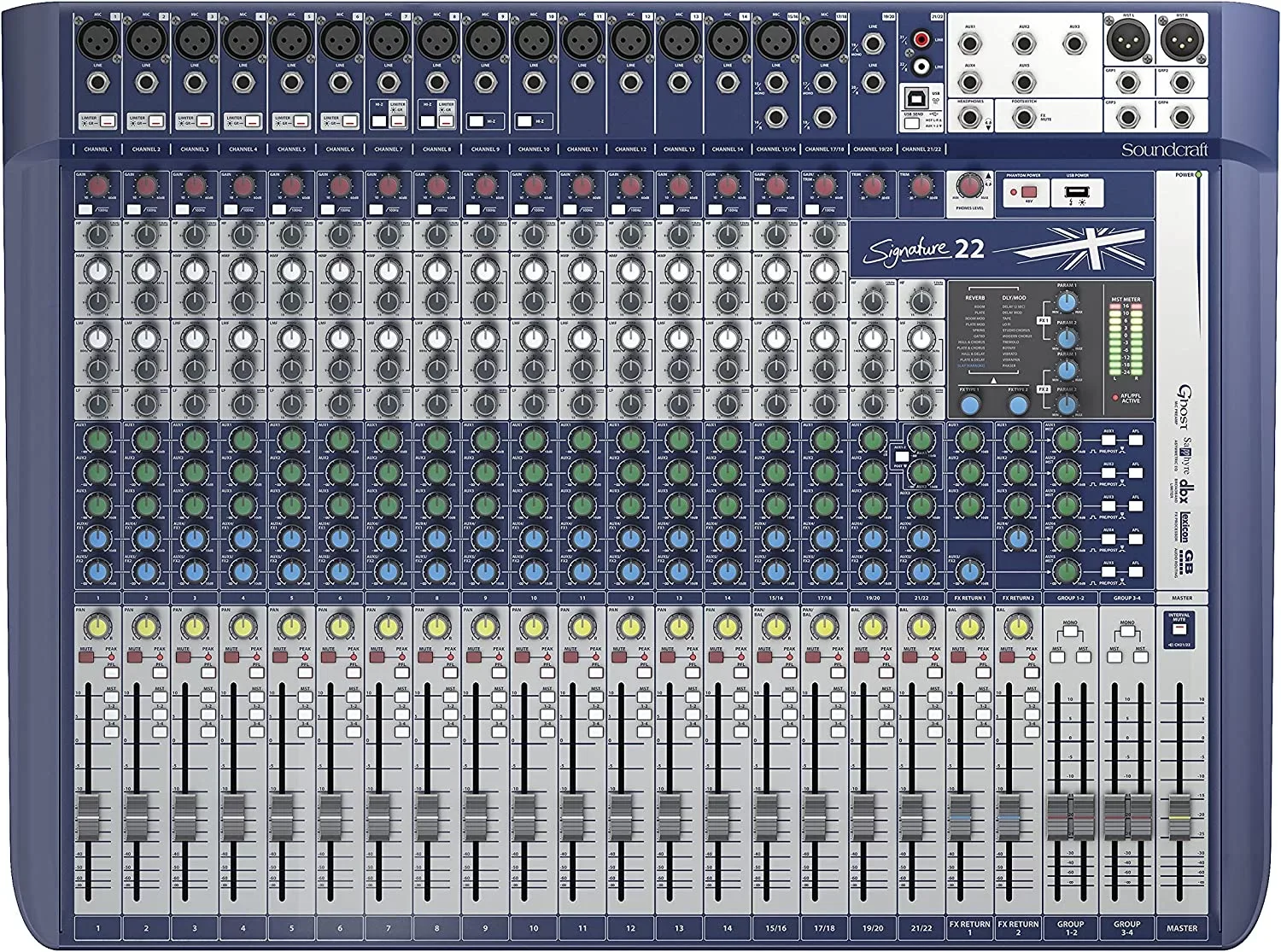 Soundcraft Signature-22 *** üretimdem kalktı ***