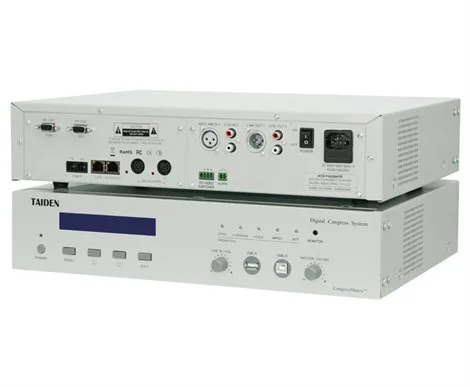 TAIDEN HCS-4100MA/50 FULL DİJİTAL KOFERANS SİSTEMİ MERKEZ ÜNİTESİ F.O INPUT