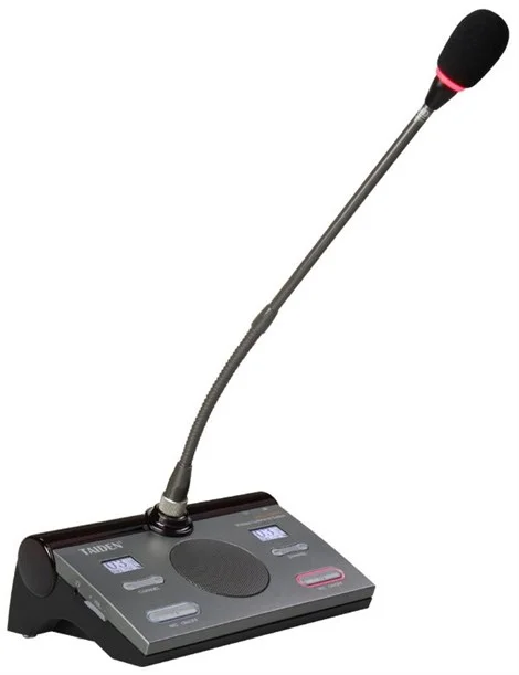 TAIDEN HCS-5301D IR wireless conference system delegate unit (1+3CH, 2 kanal selectors, dual ID)