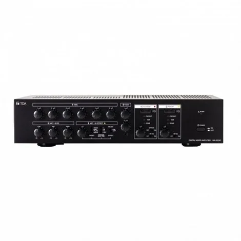 TOA MX-6224D 2x240W/100V Dijital Mikser-Amplifier