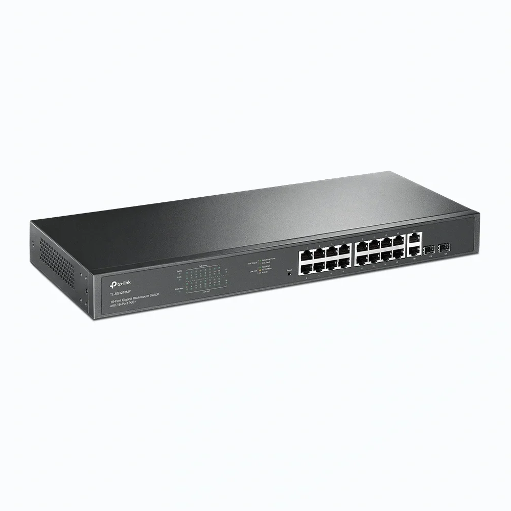 TP-Link TL-SG1218MP 18 Port Gigabit, 16 PoE+ Portlu Switch