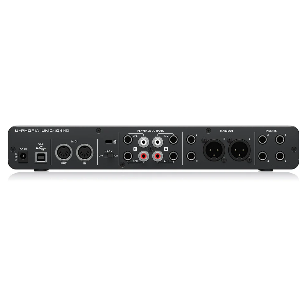 BEHRINGER UMC404HD 4x4 24-Bit/192 kHz USB Ses Kartı