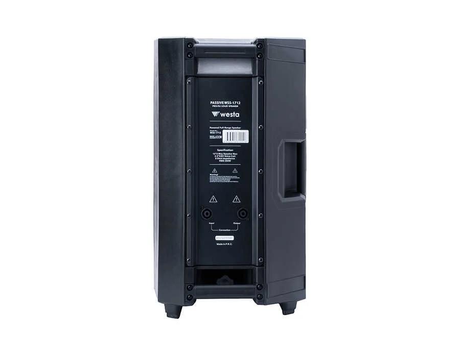 WESTA WSS-1712 12" Pasif Kabin Hoparlör, 600W