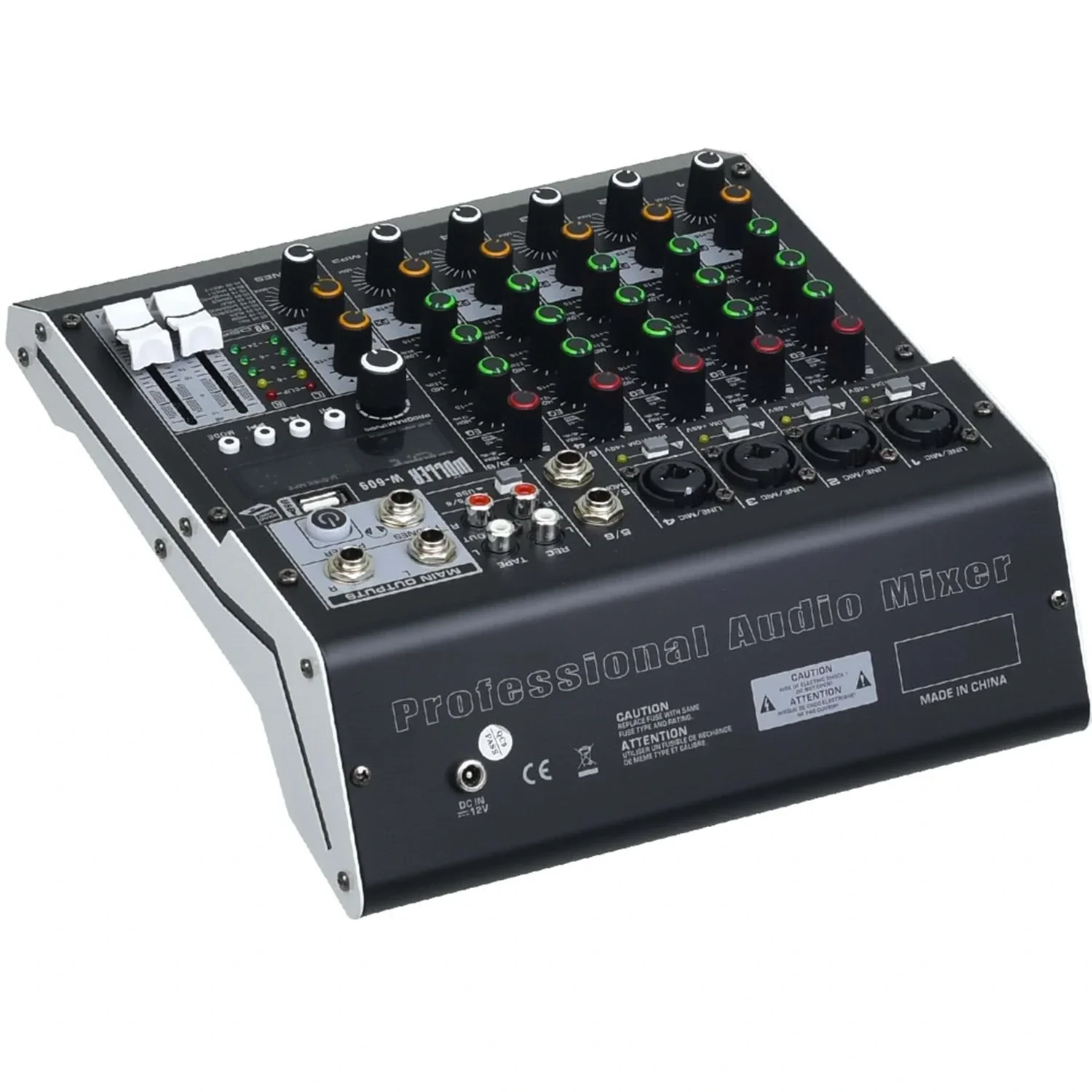 Wöller W-609 6-kanal Deck Ses Mikseri