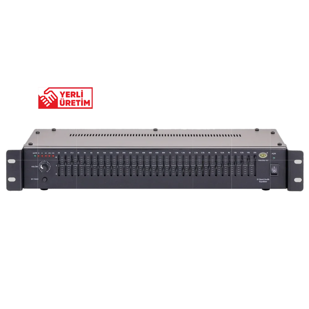 West TKS EQ-131 EQUALIZER 1x31 Grafik Ekolayzer