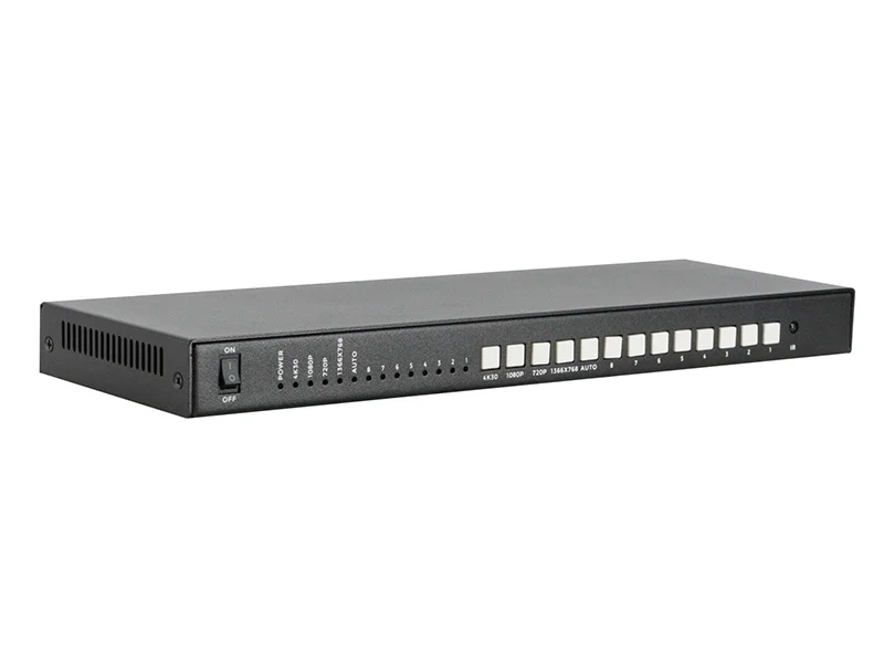 Woxcon 8×1 HDMI Seamless Switcher | 4K 30Hz with Audio Output