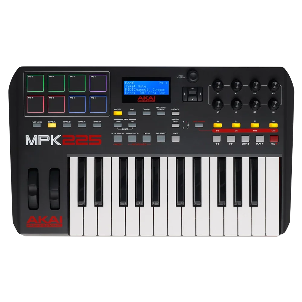 AKAI MPK225 / 25 Tuş MIDI Klavye