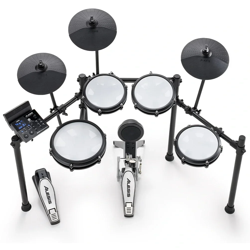 ALESIS Nitro MAX 8 Parça Elektronik Davul Seti - Bluetooth ve BFD Sesleri Dahil