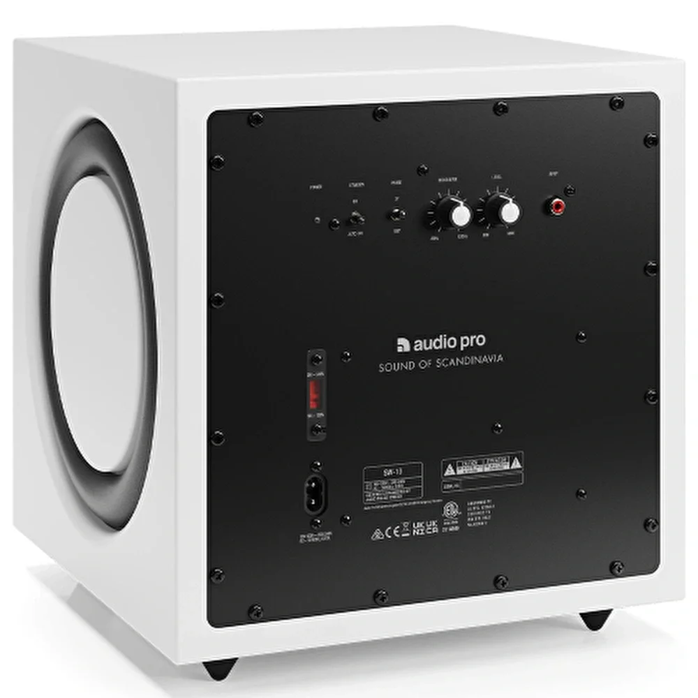 AUDIO PRO A28+SW-10 Beyaz 2+1 Aktif Multiroom Akıllı Ev Hoparlörü Seti