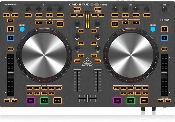Behringer CMD Studio 4a 4-Deck DJ MIDI Controller &amp; Audio Interface
