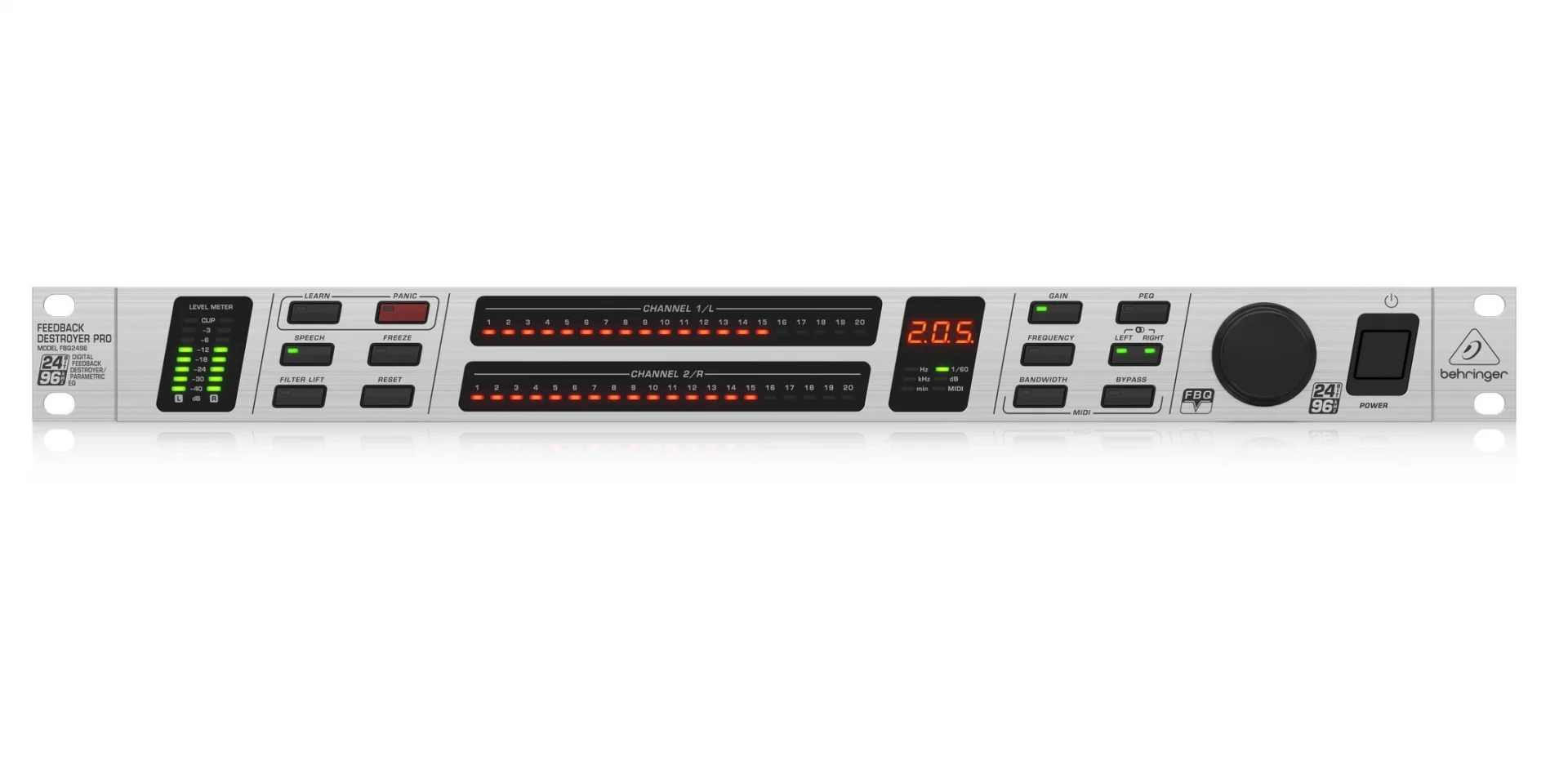 Behringer FBQ2496 Feedback Önleyici ve Parametrik EQ