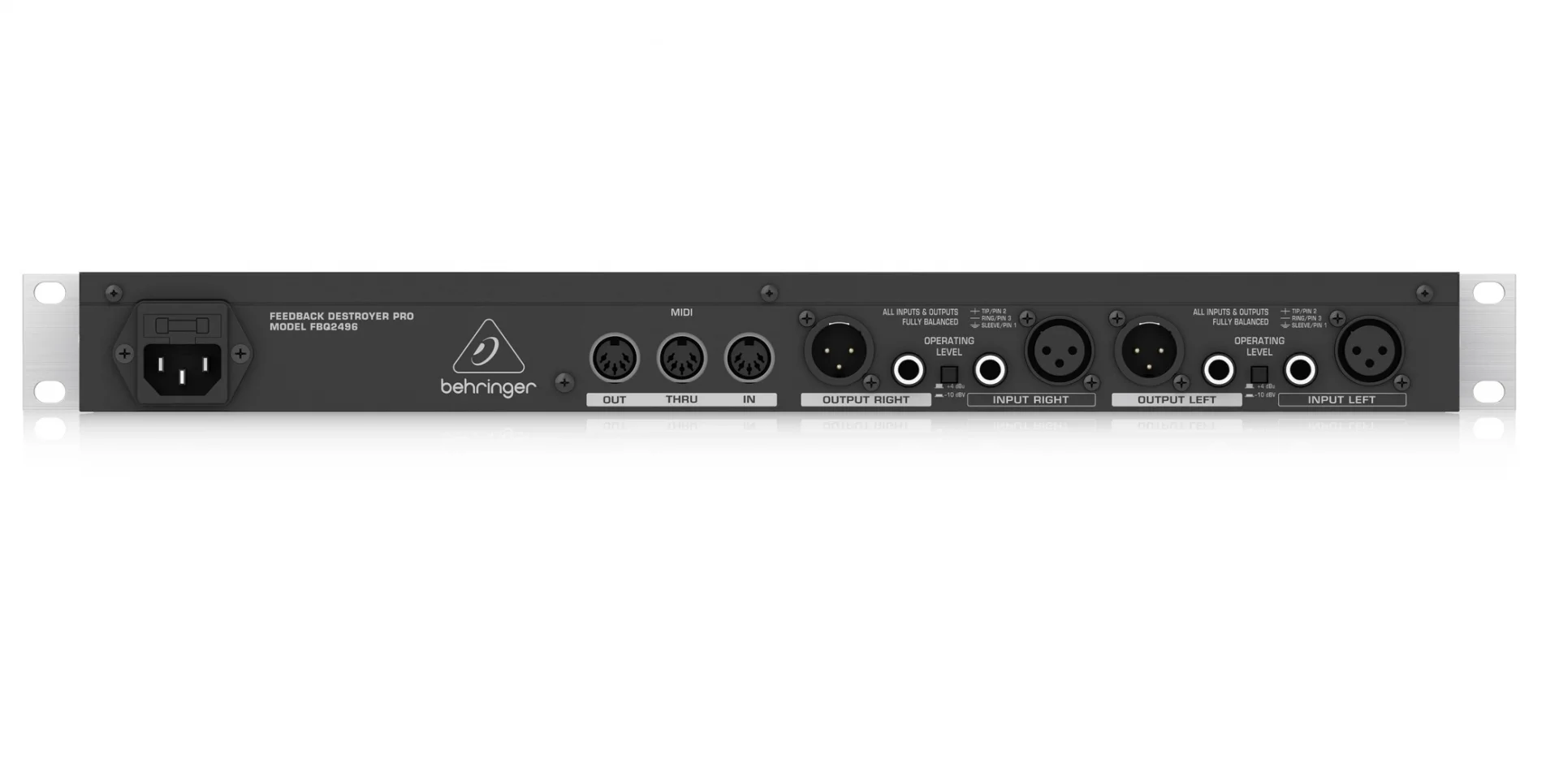 Behringer FBQ2496 Feedback Önleyici ve Parametrik EQ