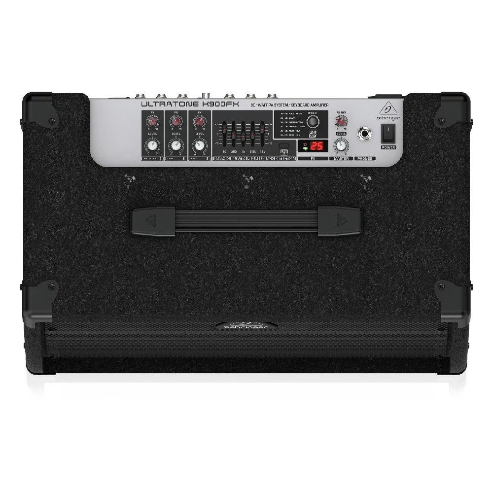 Behringer ULTRATONE K900FX / 3 Kanal Taşınabilir Ses Sistemi / Klavye Amfisi