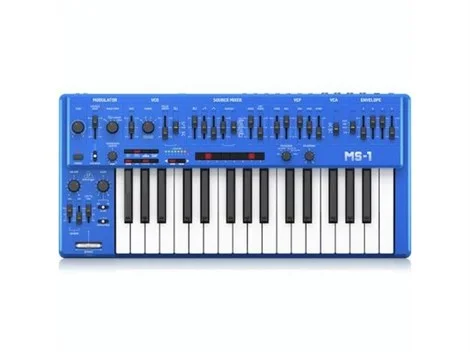 Behringer MS1/BU Analog Synthesizer with 32 Full-Size Keys