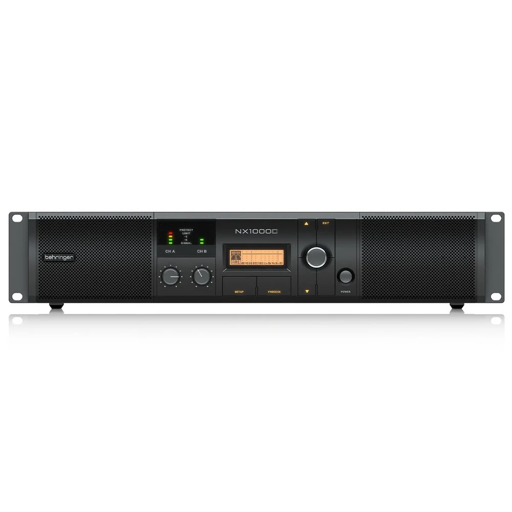 Behringer NX1000D DSP Power Amplifikatör 2x500W 4-ohm