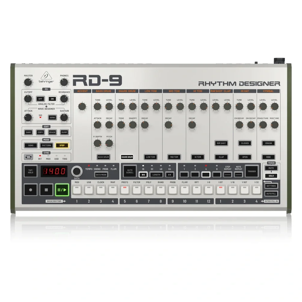 Behringer RD-9 RHYTHM DESIGNER Analog / Dijital Davul Makinesi