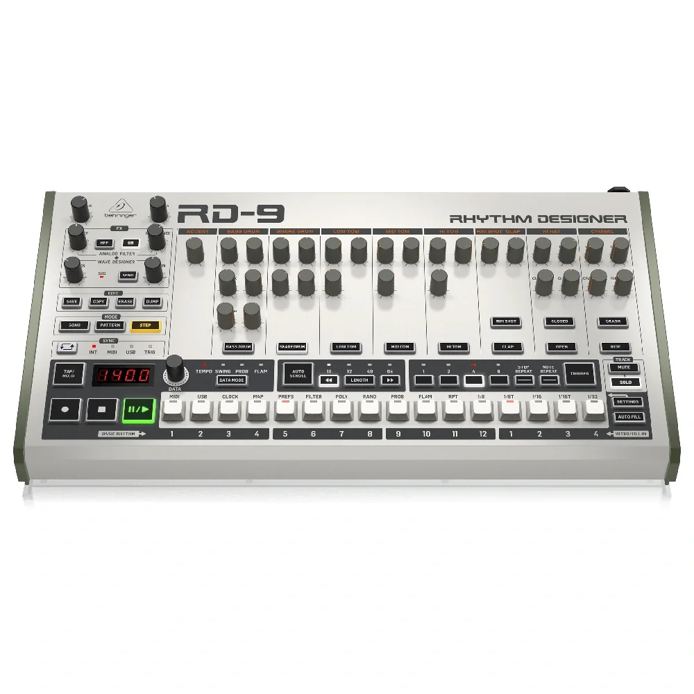 Behringer RD-9 RHYTHM DESIGNER Analog / Dijital Davul Makinesi