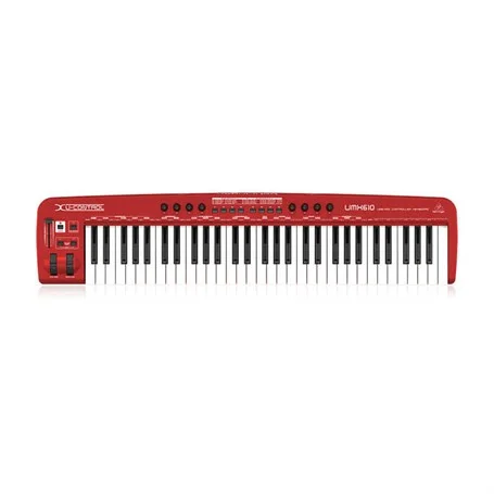 Behringer UMX610 61-Key USB/MIDI Controller Keyboard