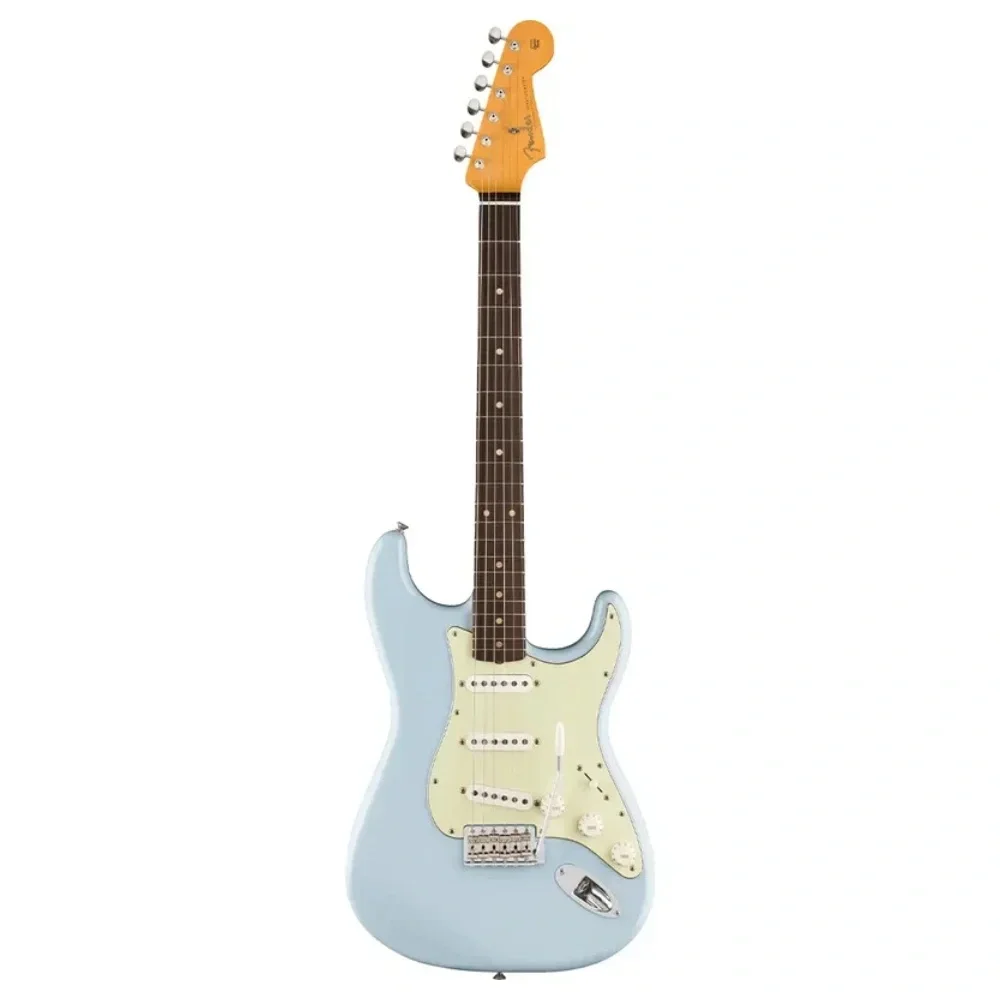 Fender Limited Edition Vintera II Road Worn 60s Stratocaster Gülağacı Klavye Sonic Blue Elektro Gitar