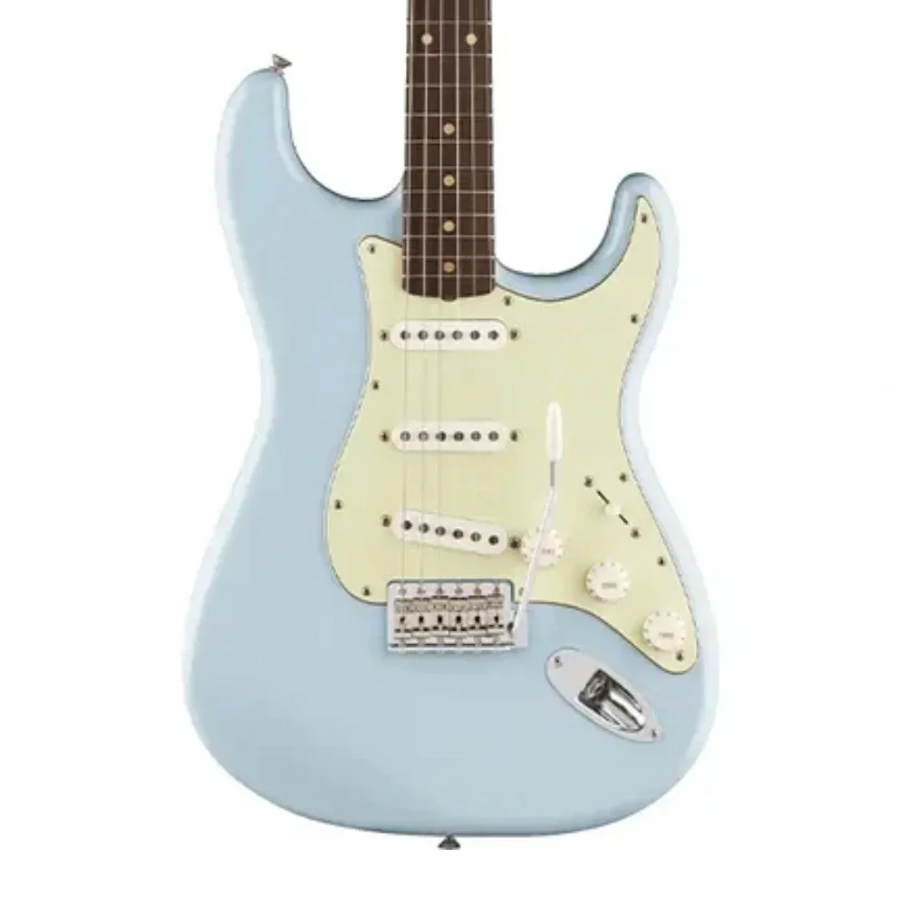 Fender Limited Edition Vintera II Road Worn 60s Stratocaster Gülağacı Klavye Sonic Blue Elektro Gitar