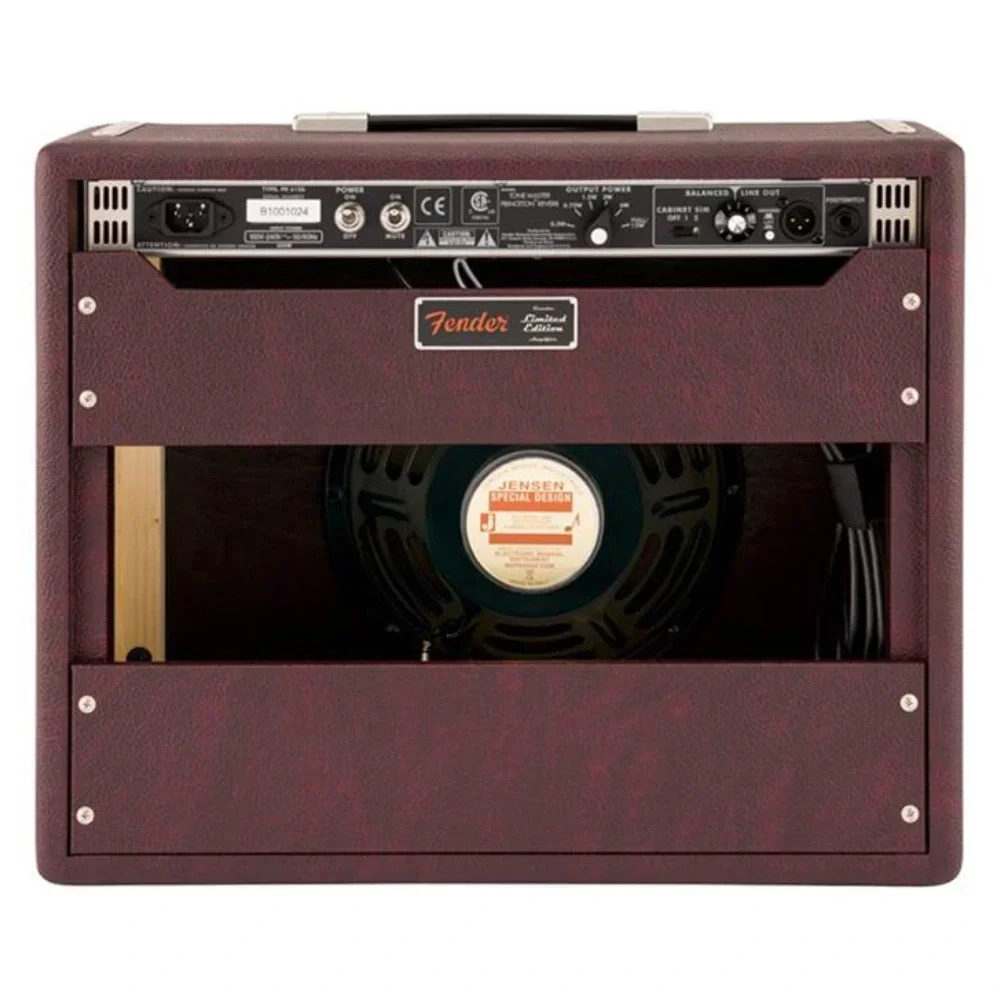 Fender Limited Edition Tone Master Princeton Reverb Wine Elektro Gitar Amfisi