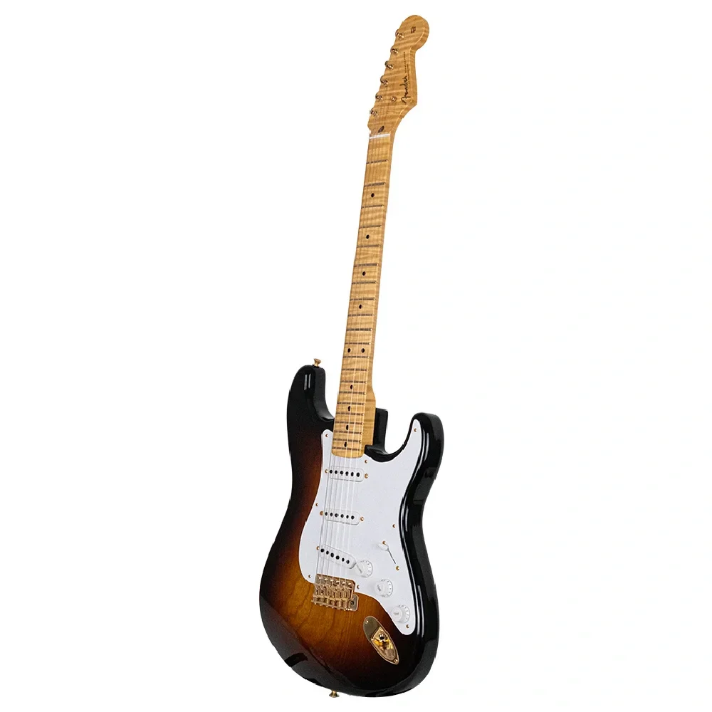 Fender Custom Shop Masterbuilt Limited Edition 70th Anniversary 1954 Stratocaster Closet Classic 2 Ton Sunburst Elektro Gitar
