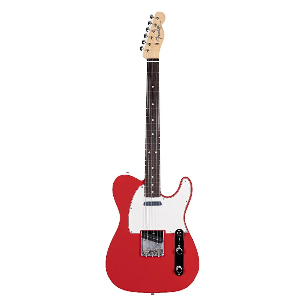 Fender Custom Shop Masterbuilt Greg Fessler 1960s Telecaster Custom NOS Gülağacı Klavye Fiesta Red Elektro Gitar