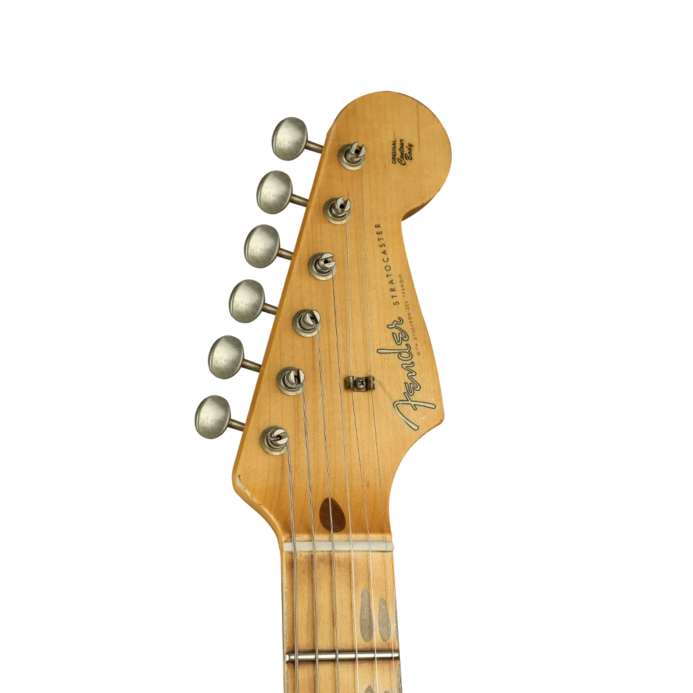 Fender Custom Shop LTD Fat 50's Stratocaster Relic Akçaağaç Klavye Wide Fade Chocolate 2 Color Sunburst Elektro Gitar