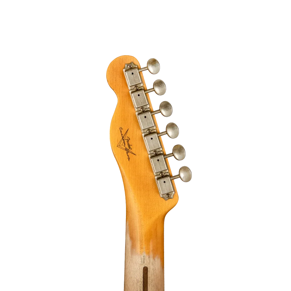 Fender Custom Shop B2 1958 Telecaster Journeyman Relic Wide Fade 3 Ton Sunburst Elektro Gitar