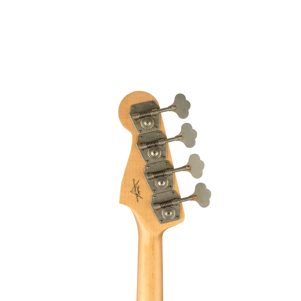 Fender Custom Shop 1968 Jazz Bass Journeyman Relic Aged Black Bas Gitar