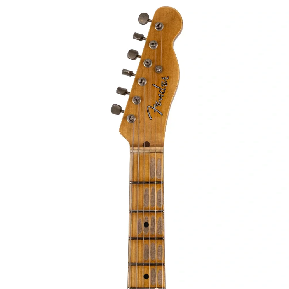 Fender Custom Shop 1951 Nocaster Relic Akçaağaç Klavye Faded Aged Nocaster Blonde Elektro Gitar