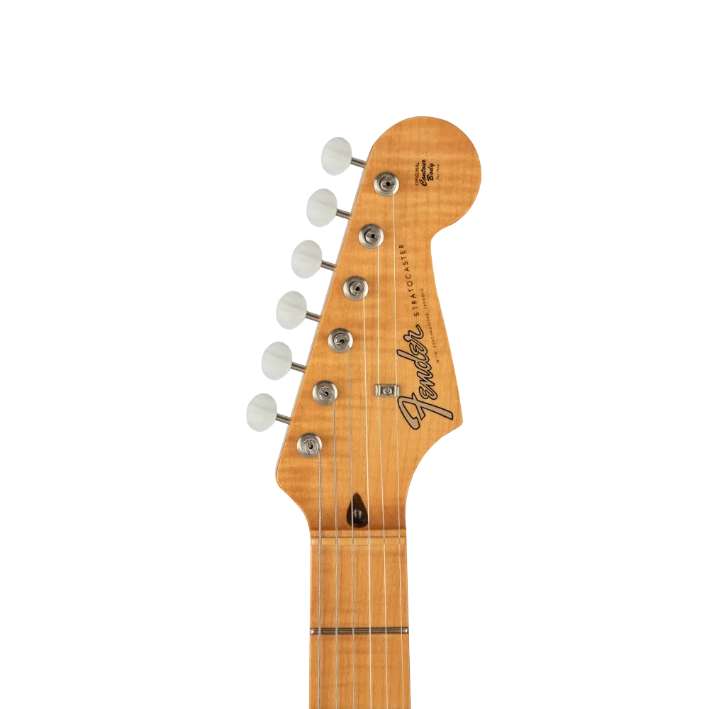 Fender Custom Shop S23 Limited American Custom Strat Dlx Closet Classic Akçaağaç Klavye Chocolate 3 Ton Sunburst Elektro Gitar