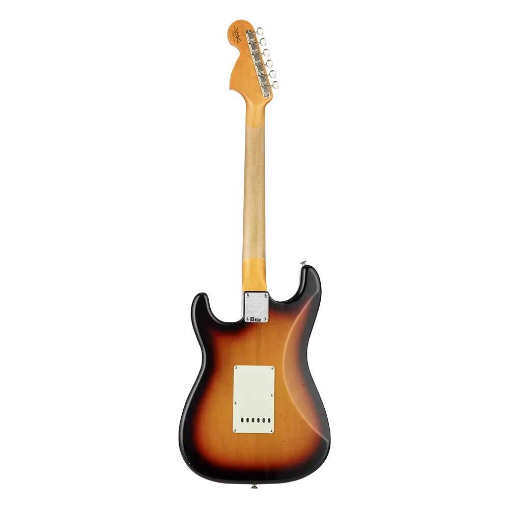Fender Custom Shop Limited 1967 Stratocaster HSS Journeyman Relic 3 Ton Sunburst Elektro Gitar