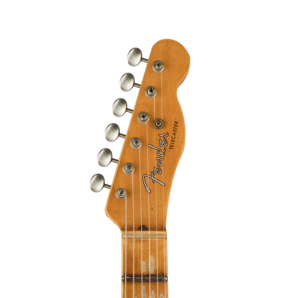 Fender Custom Shop Limited 1955 Telecaster Journeyman Relic Wide Fade 2 Ton Sunburst Elektro Gitar