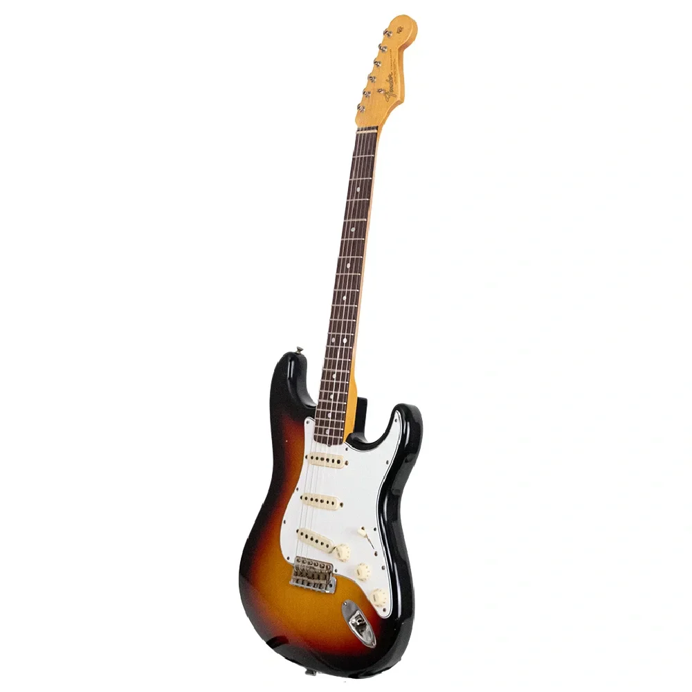 Fender Custom Shop Limited Edition L Series Fat 1964 Stratocaster Journeyman Relic 3 Ton Sunburst Elektro Gitar