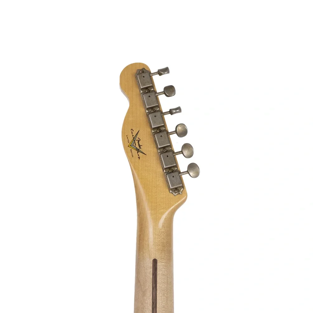 Fender Custom Shop Limited Edition 50's Telecaster Journeyman Relic Aged Candy Apple Red Elektro Gitar
