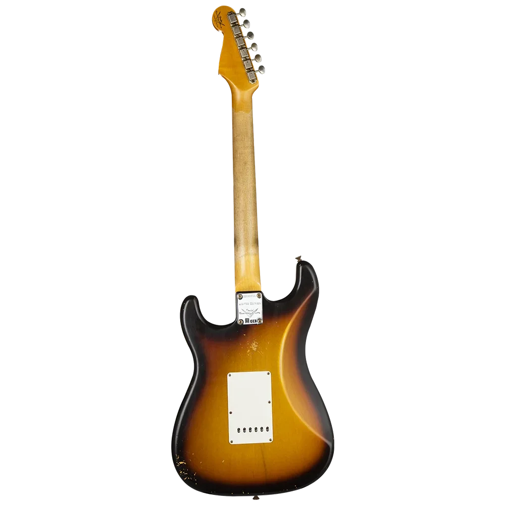 Fender Custom Shop CPE21 Limited Edition 59 Stratocaster Relic Gülağacı Klavye Super Faded Elektro Gitar Elektro Gitar