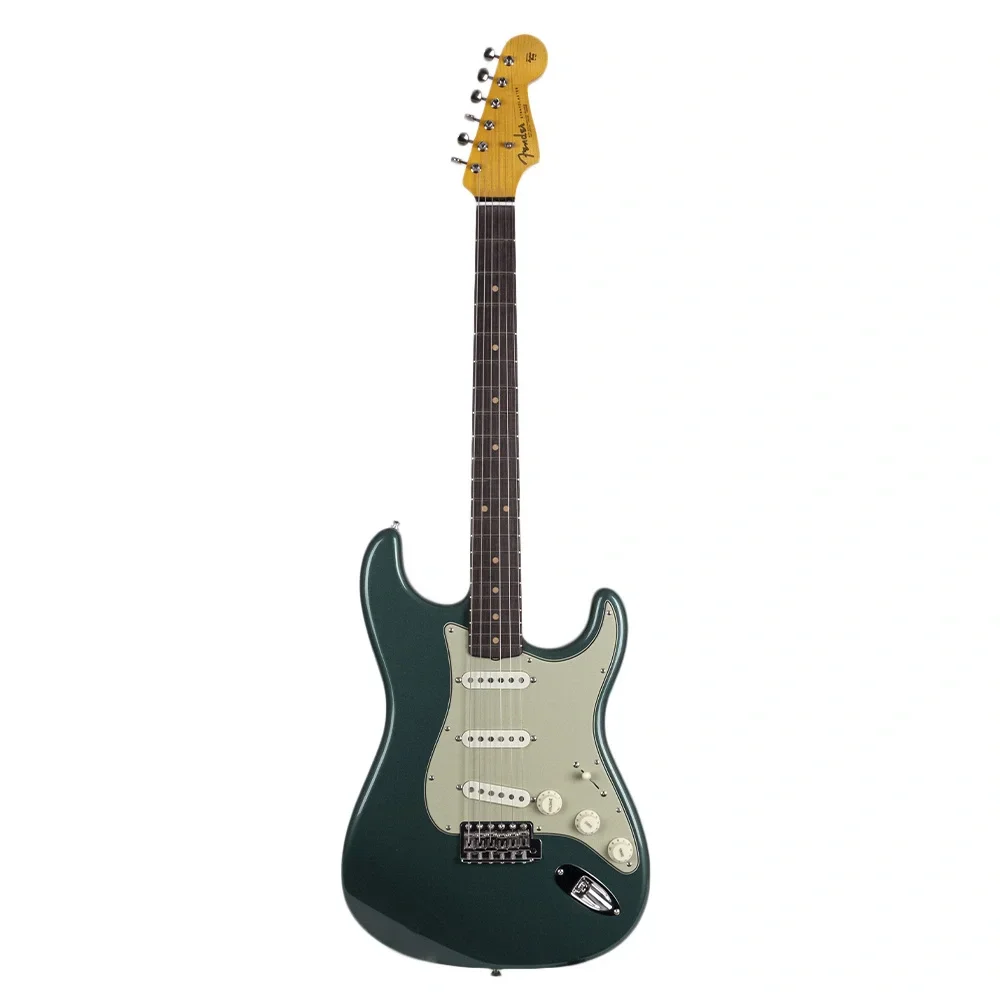 Fender Custom Shop Limited Edition 1964 L-Series Stratocaster NOS Gülağacı Klavye Sherwood Green Metallic Elektro Gitar
