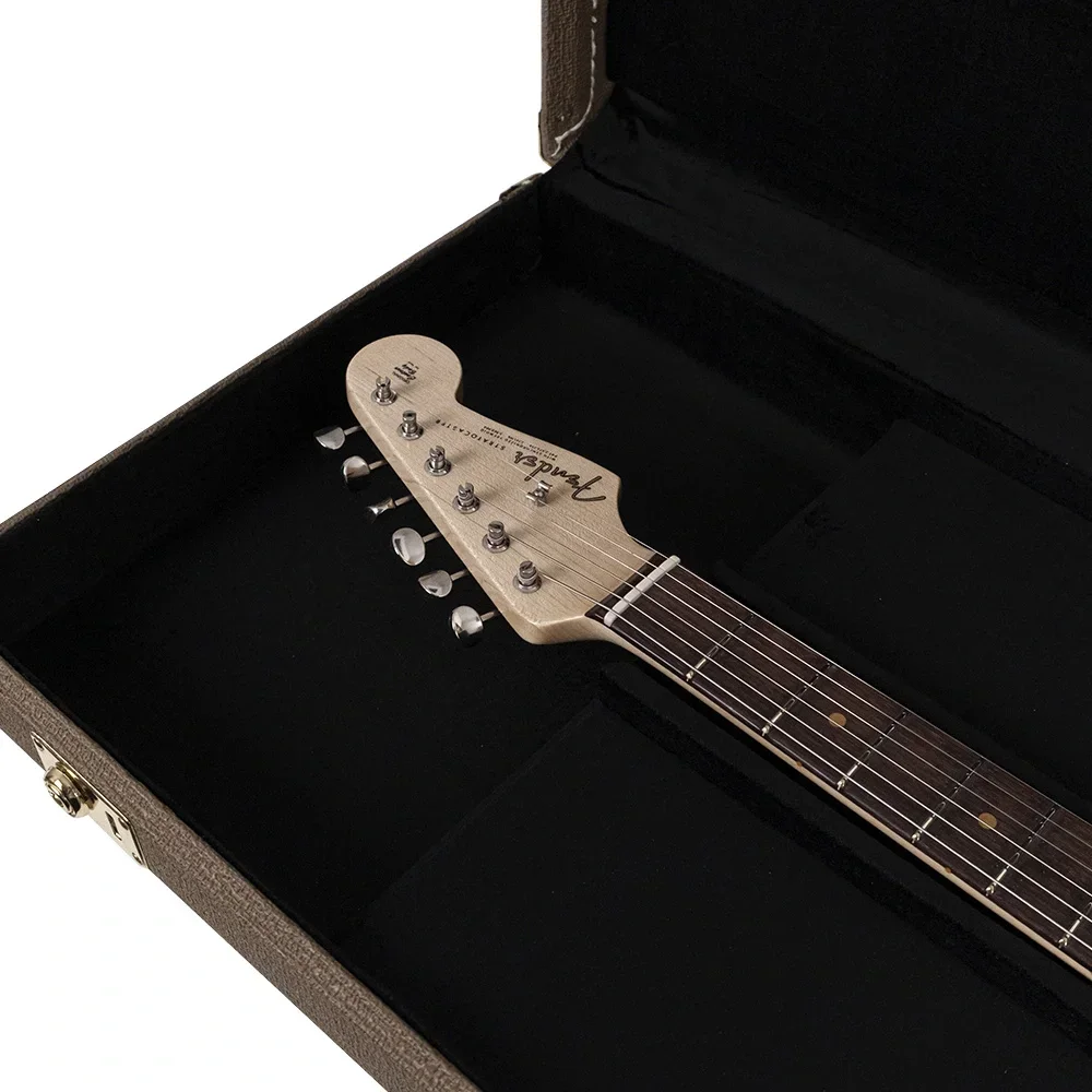 Fender Custom Shop Limited Edition 1962 Poblano Stratocaster NOS Aged Olympic White Elektro Gitar