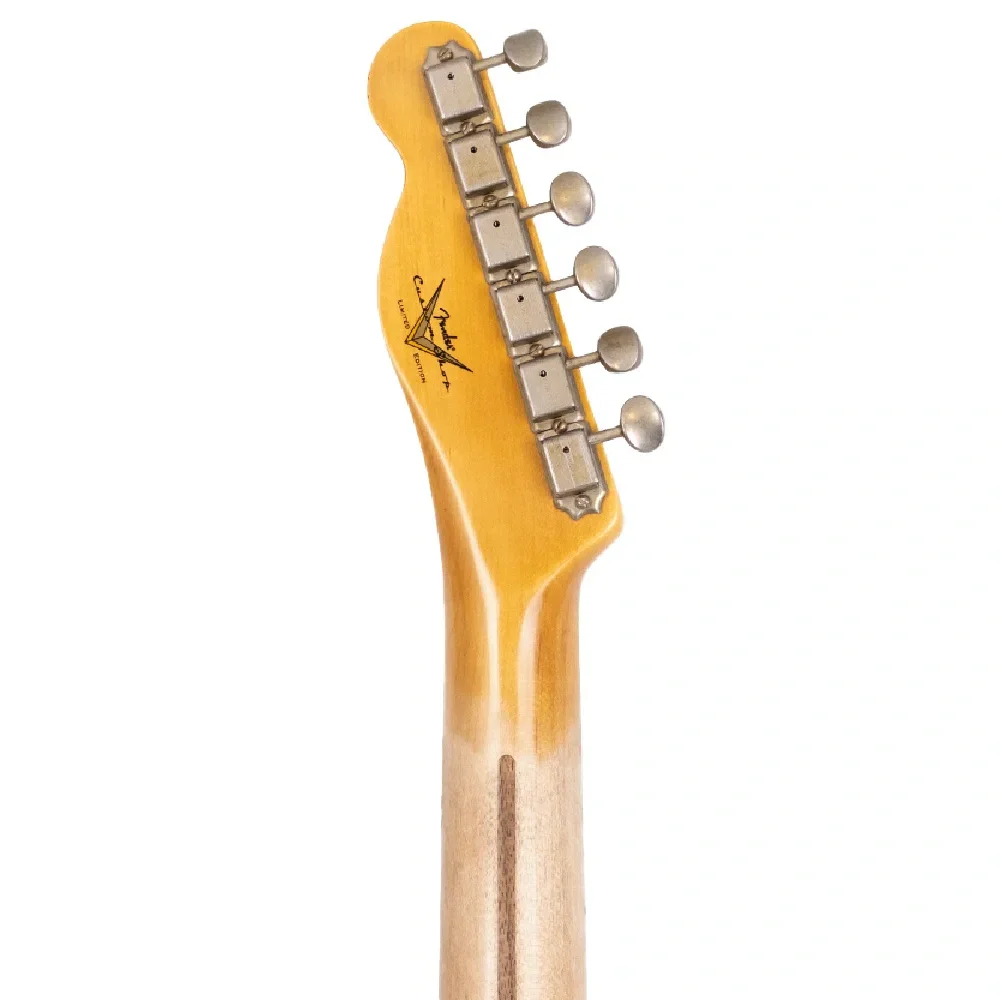 Fender Custom Shop Limited Edition 1950's Telecaster Journeyman Relic Aged Fiesta Red Elektro Gitar