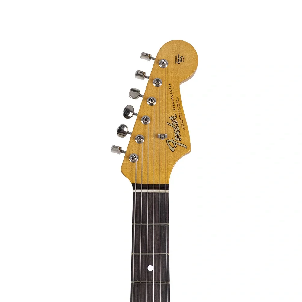 Fender Custom Shop Limited Edition L-Series Fat 1964 Stratocaster Closet Classic Aged Sherwood Green Elektro Gitar