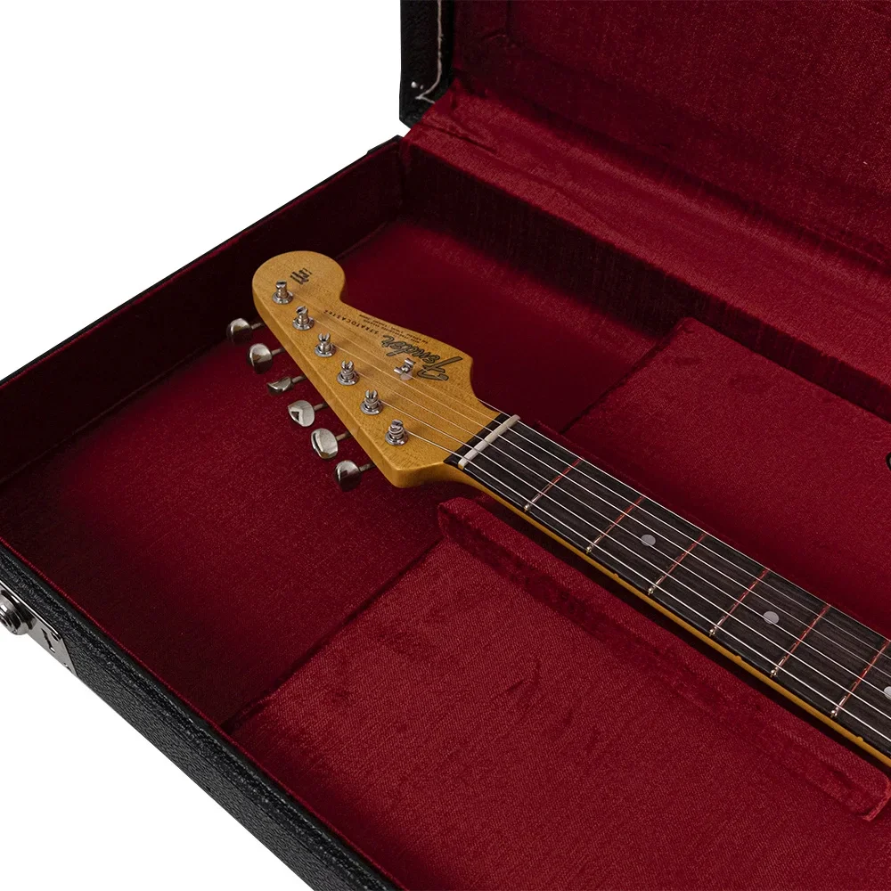 Fender Custom Shop Limited Edition L-Series Fat 1964 Stratocaster Closet Classic Aged Sherwood Green Elektro Gitar