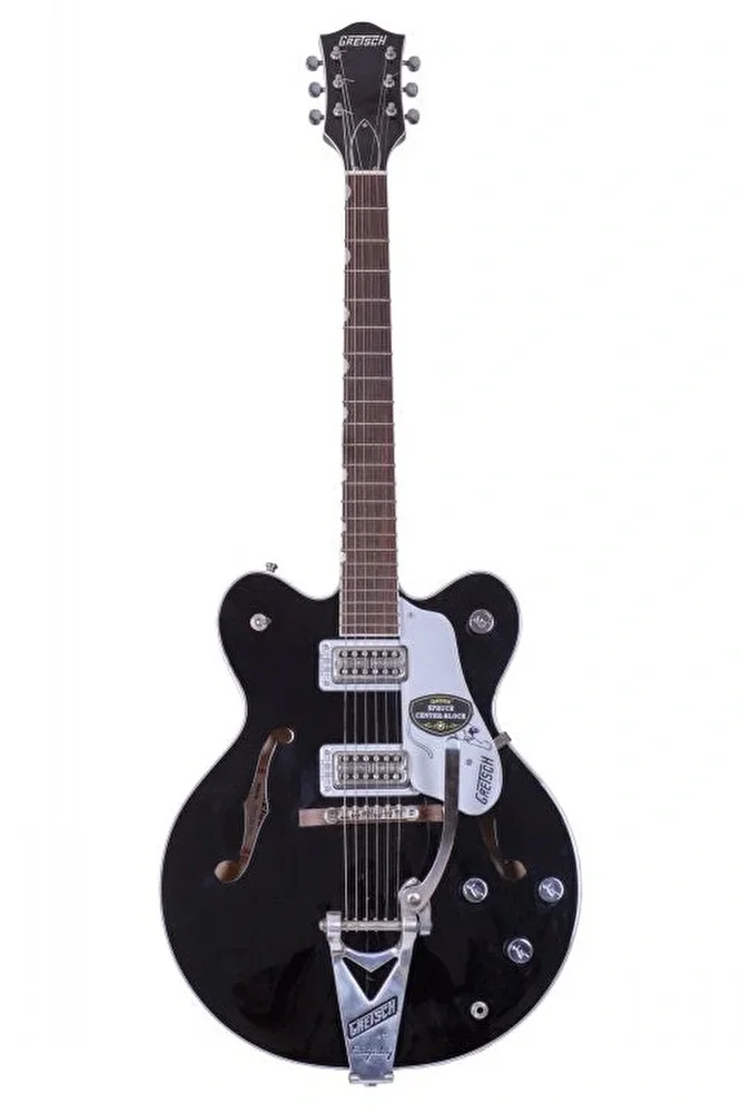 Gretsch G6137TCB Panther Center Block Siyah Gülağacı Klavye Elektro Gitar