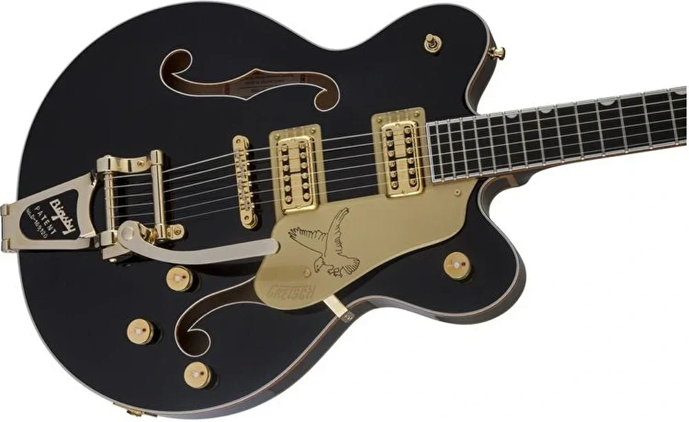 Gretsch G6636T Players Edition Falcon Center Block  Filtertron Manyetik Siyah Elektro Gitar