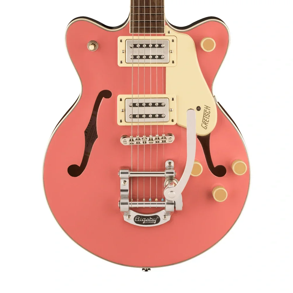 Gretsch G2655T Streamliner CB JR DC Bigsby Coral Elektro Gitar