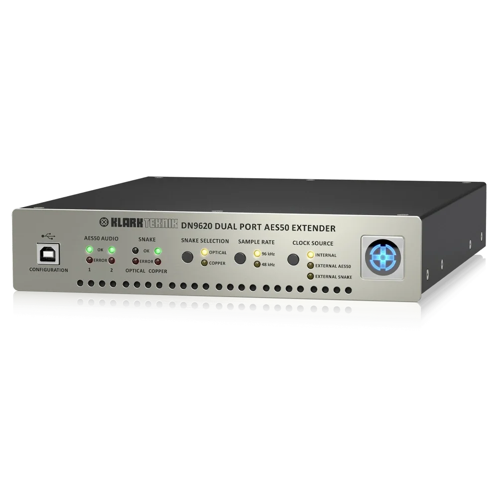 KLARK TEKNIK DN9620 Çift Port AES50 Extender Ve Multiplexer