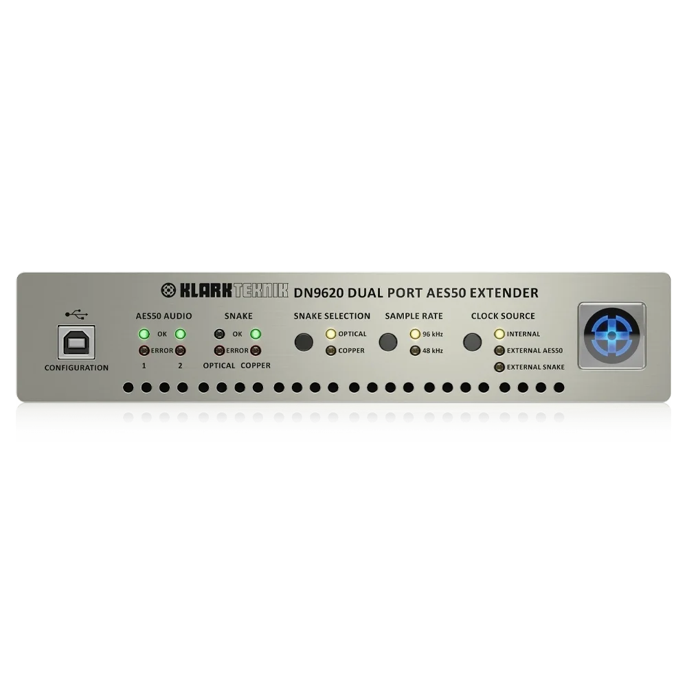 KLARK TEKNIK DN9620 Çift Port AES50 Extender Ve Multiplexer